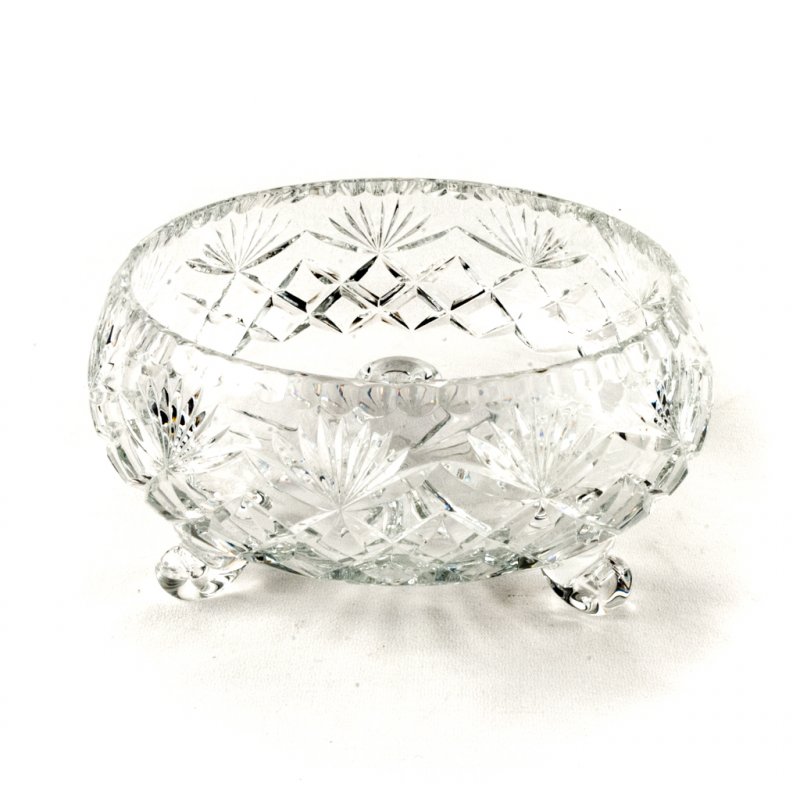 Patterned Glass Bowl
